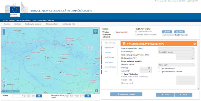 FOTOVOLTAICK GEOGRAFICK